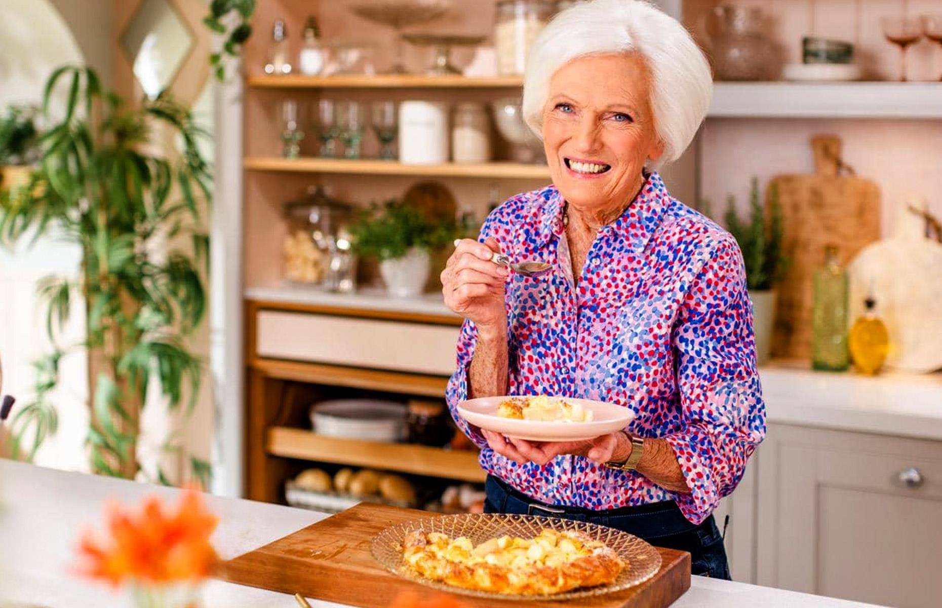 6. Mary Berry: experiment with different textures and colours
