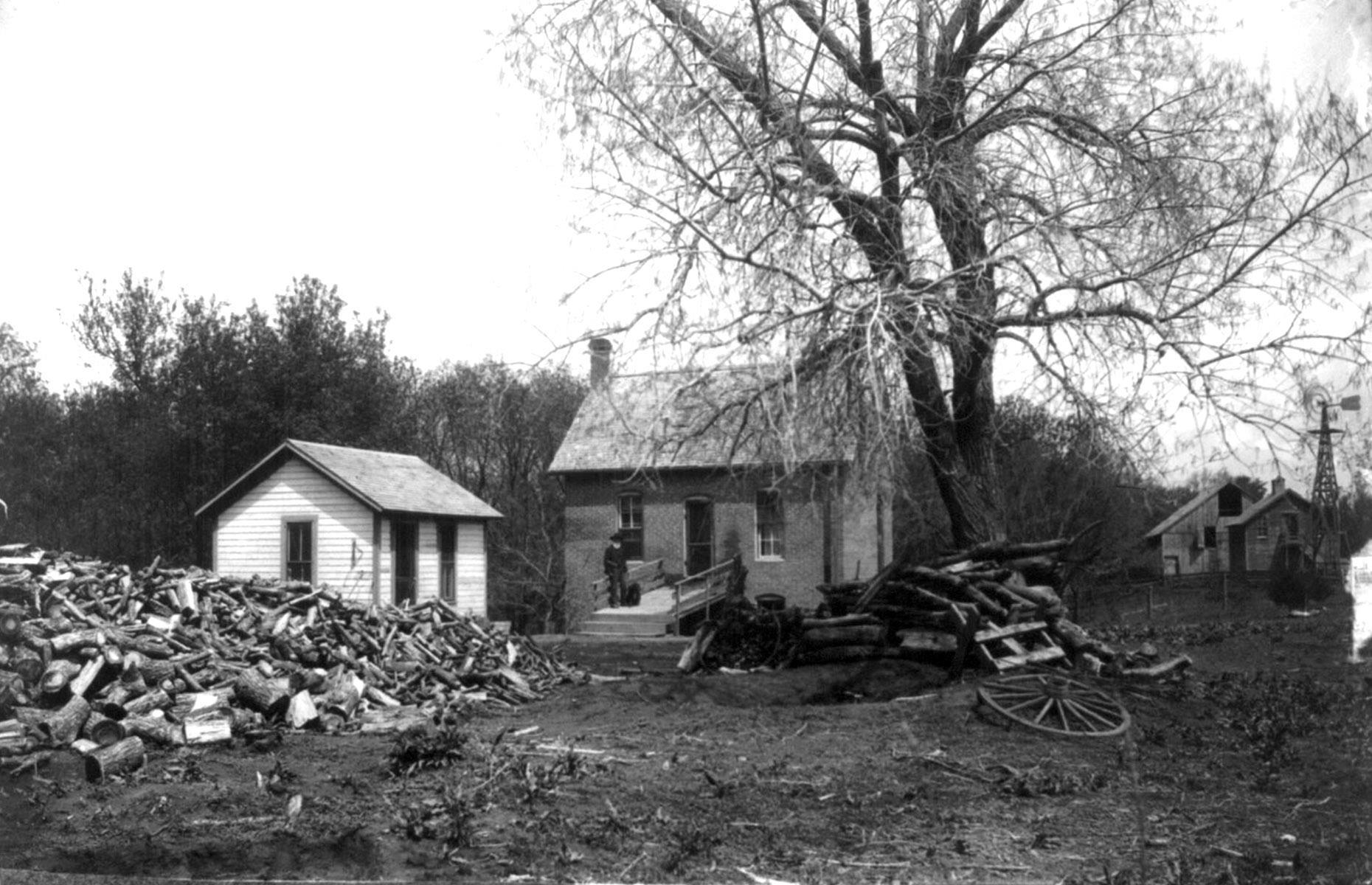 La primera granja de Estados Unidos, Nebraska, 1863
