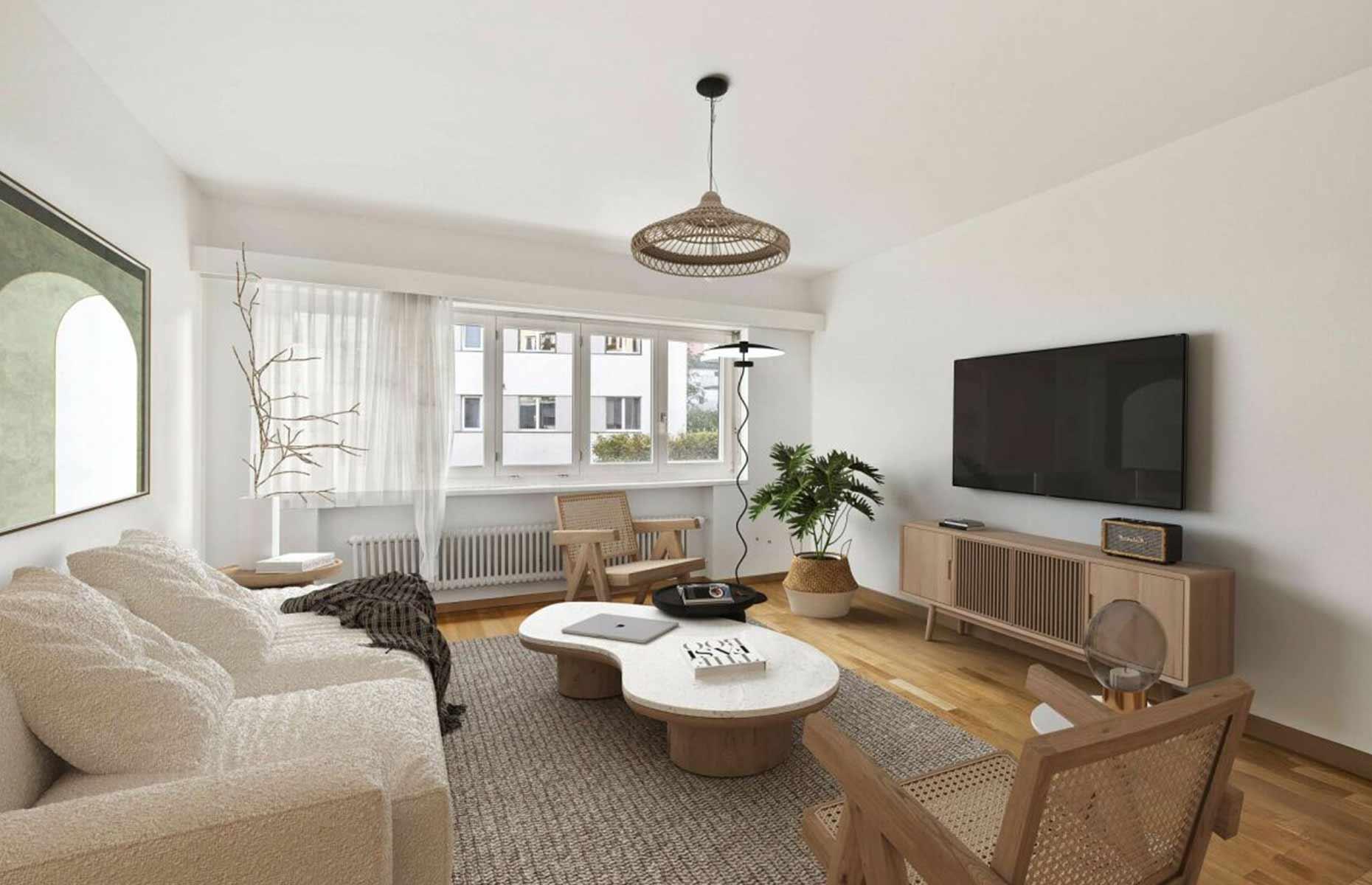 Two-bedroom apartment, Zürich, Switzerland: £825,000 ($1.1m)