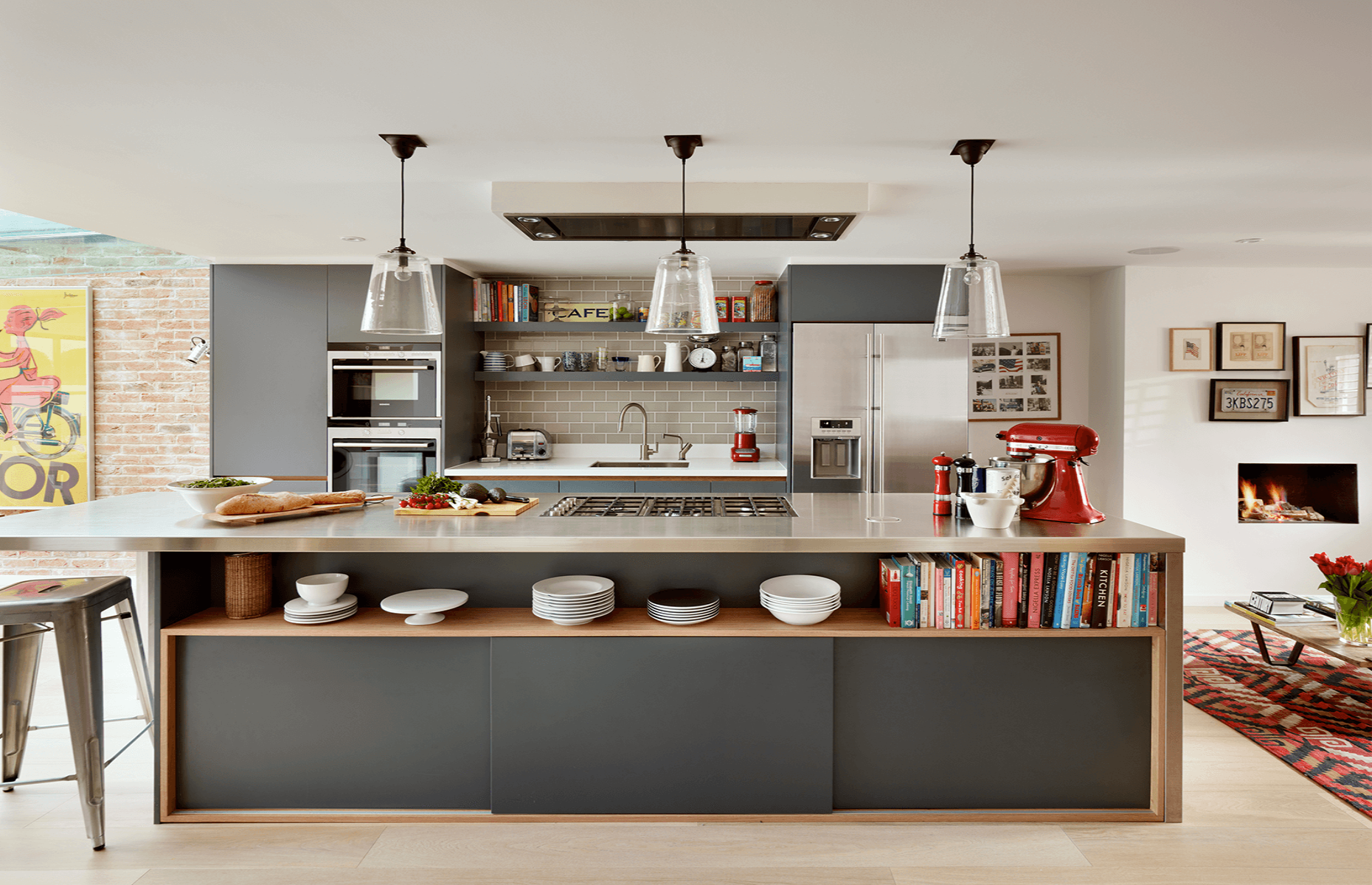 Make a feature of your cookbooks