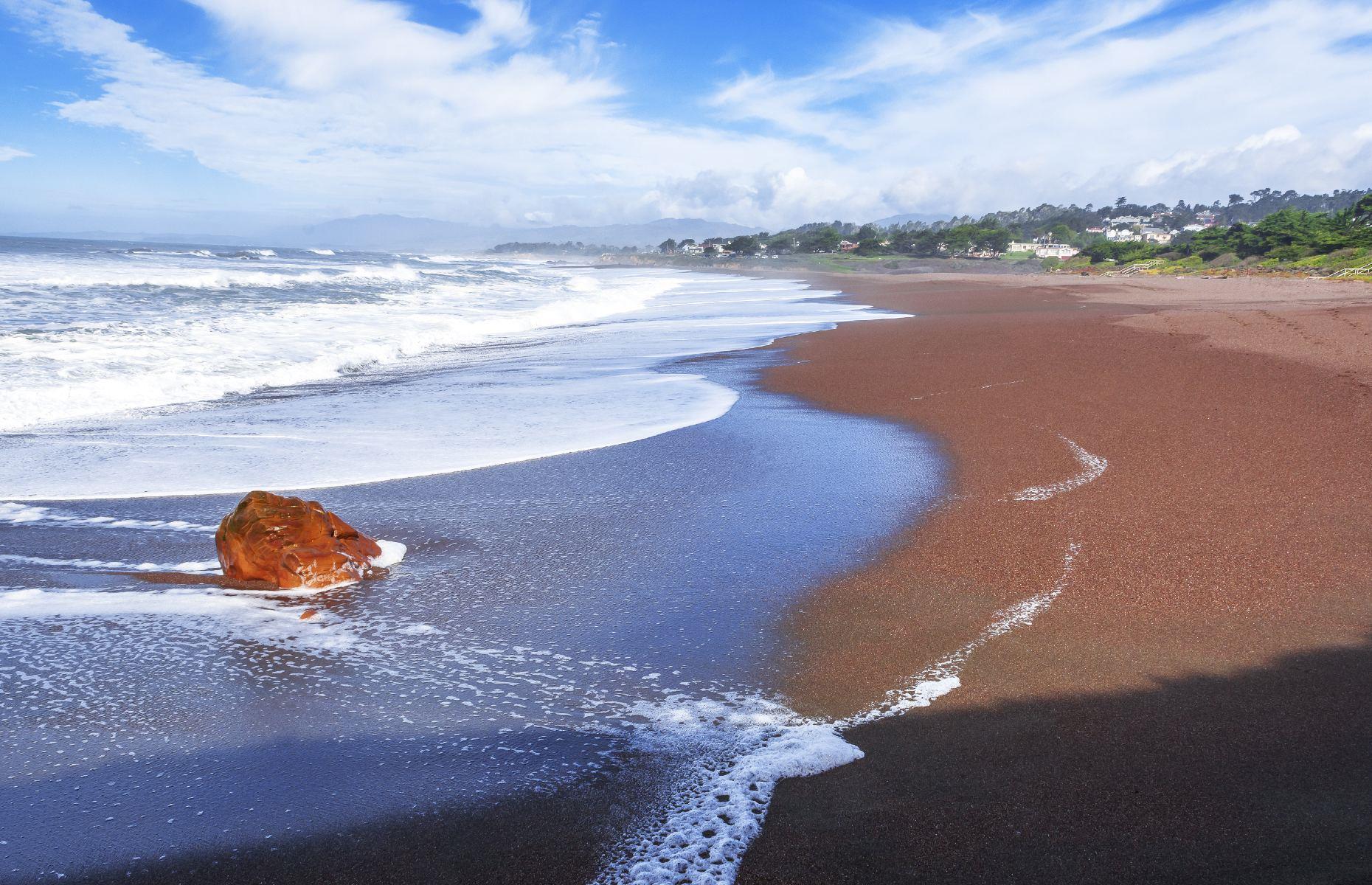 4. Moonstone Beach, Cambria, California 