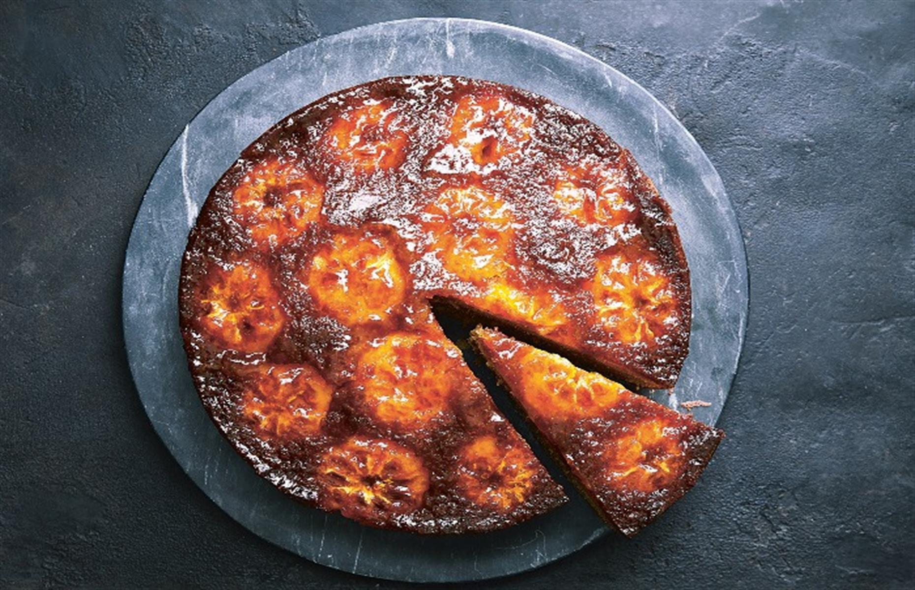 41. Clementine and cardamom upside-down cake