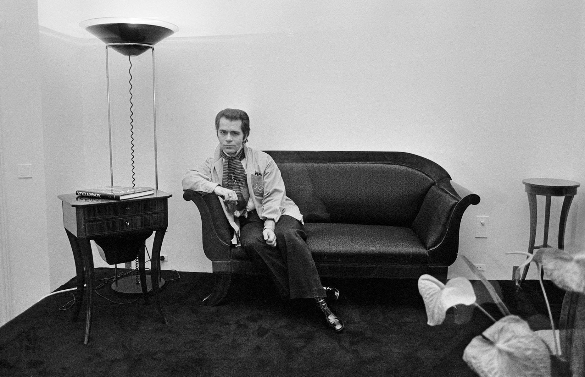 Karl Lagerfeld's chic Parisian apartment