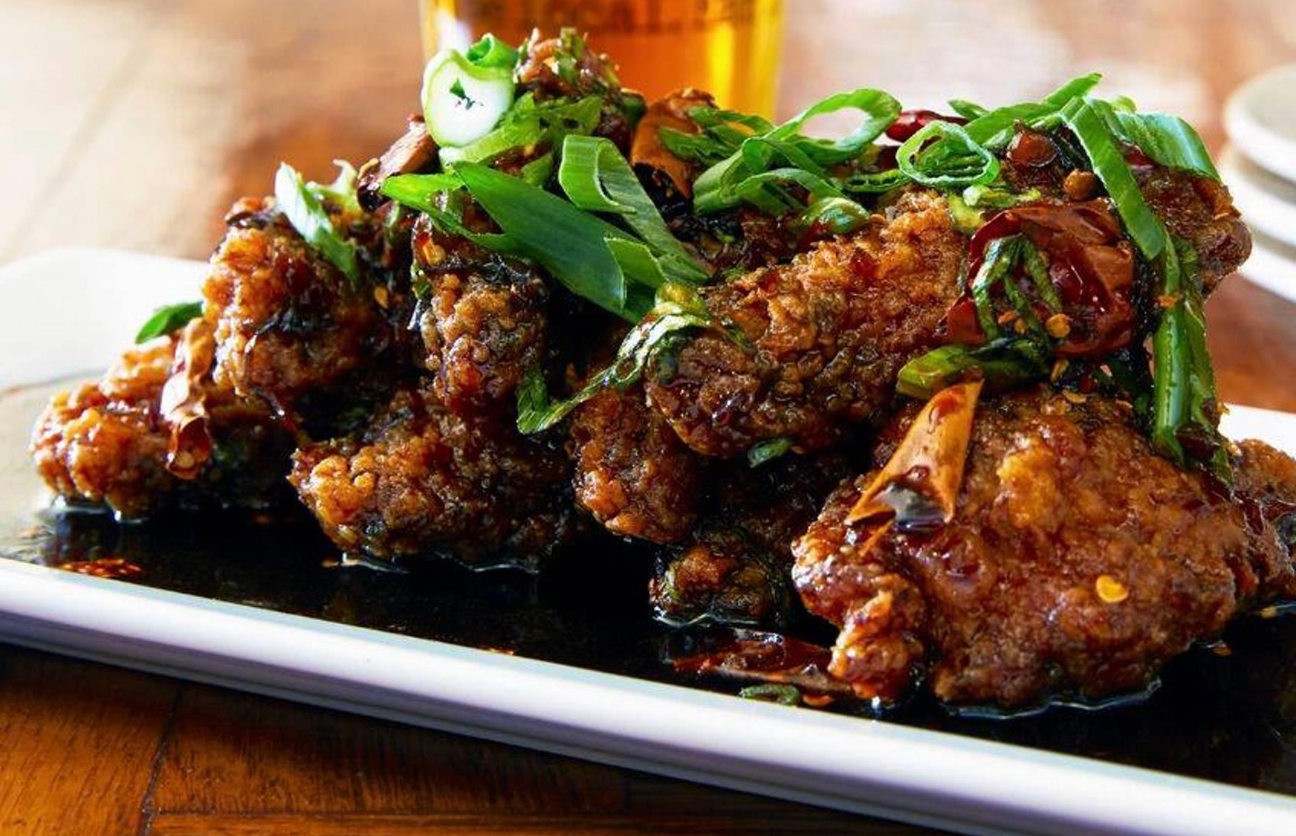 Rhode Island: sweet soy wings, The Shanty, Warwick