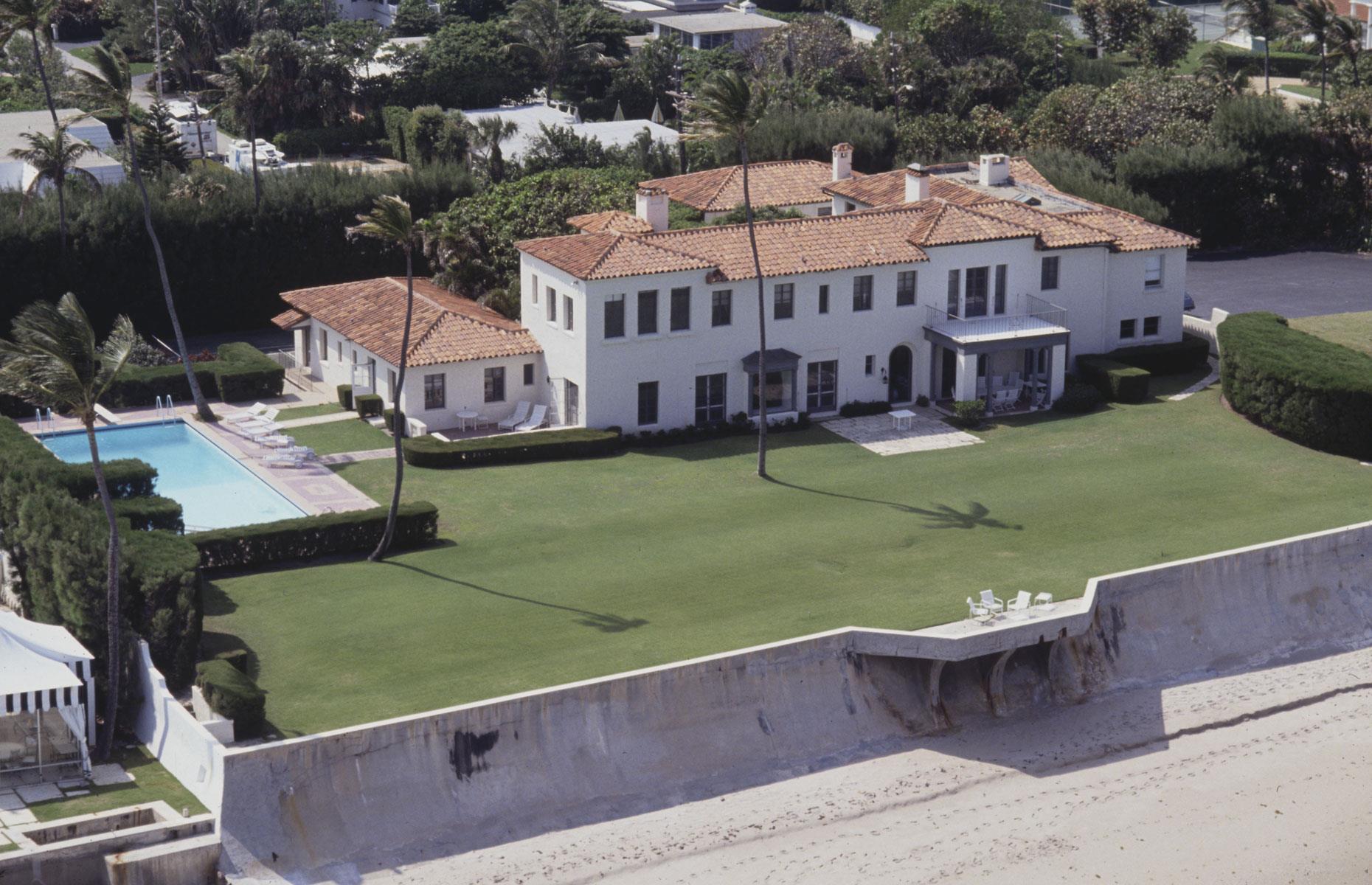 The Kennedys' winter White House in Palm Beach, Florida