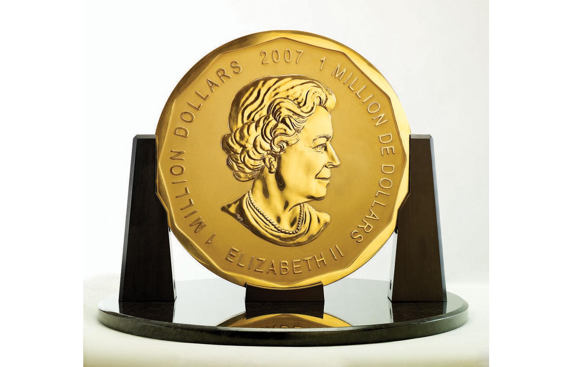 2007 C$1 Million Gold Queen Elizabeth II Canada: $4,000,000 (£3.3m)