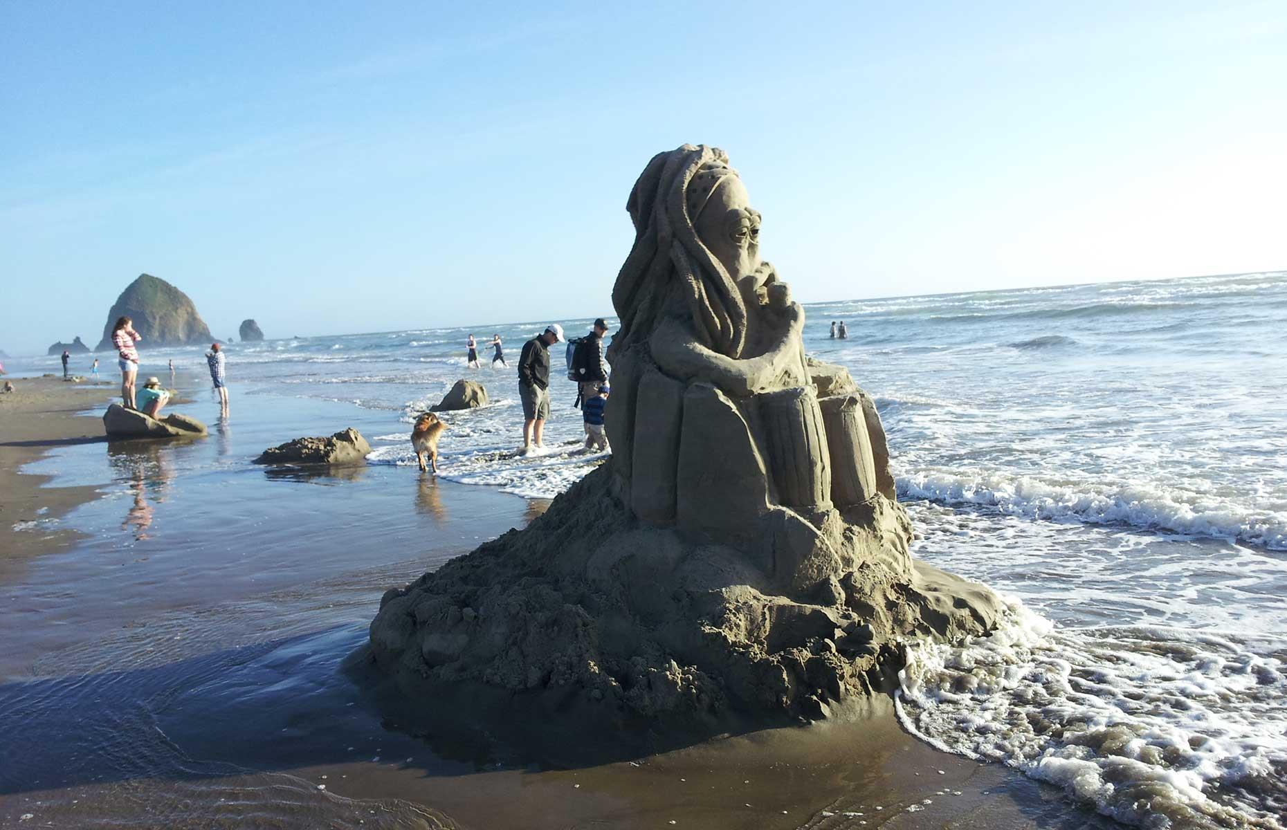 Cannon Beach Sandcastle Contest, Oregon