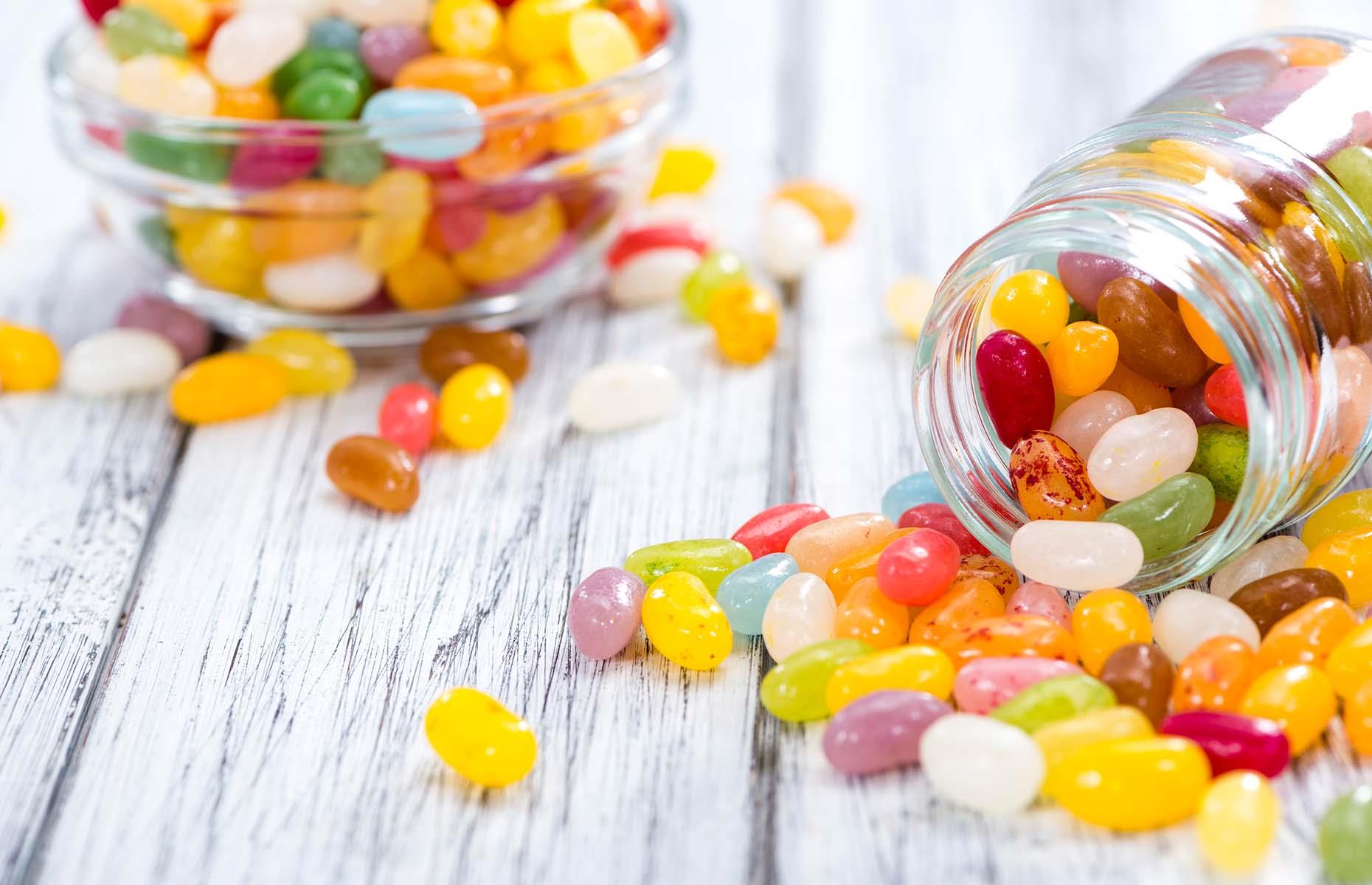 9. Shellac in jelly beans