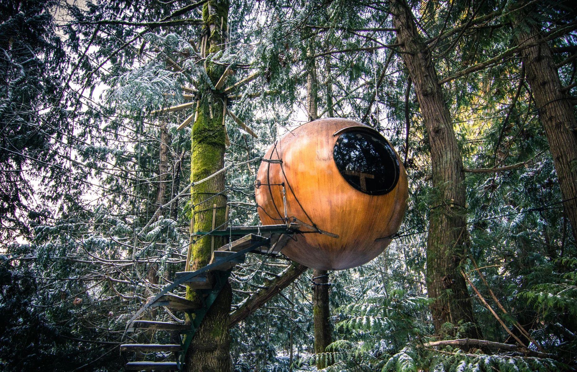 Free Spirit Spheres, Vancouver Island, British Columbia