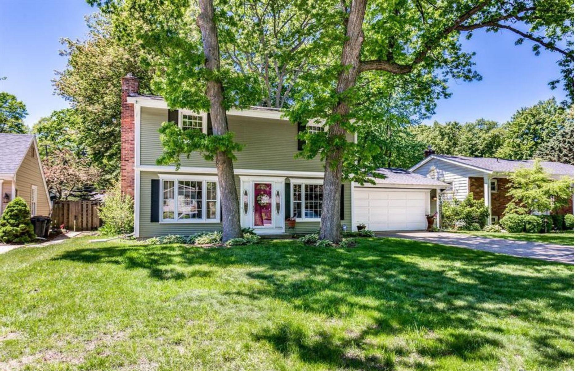 Colonial-style house, St. Clair County, Michigan: $179,000 (£142k)