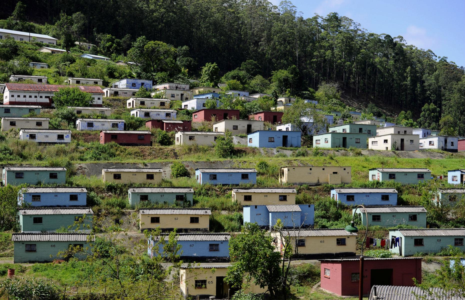 The asbestos mining town of Bulembu, Hhohho, Eswatini
