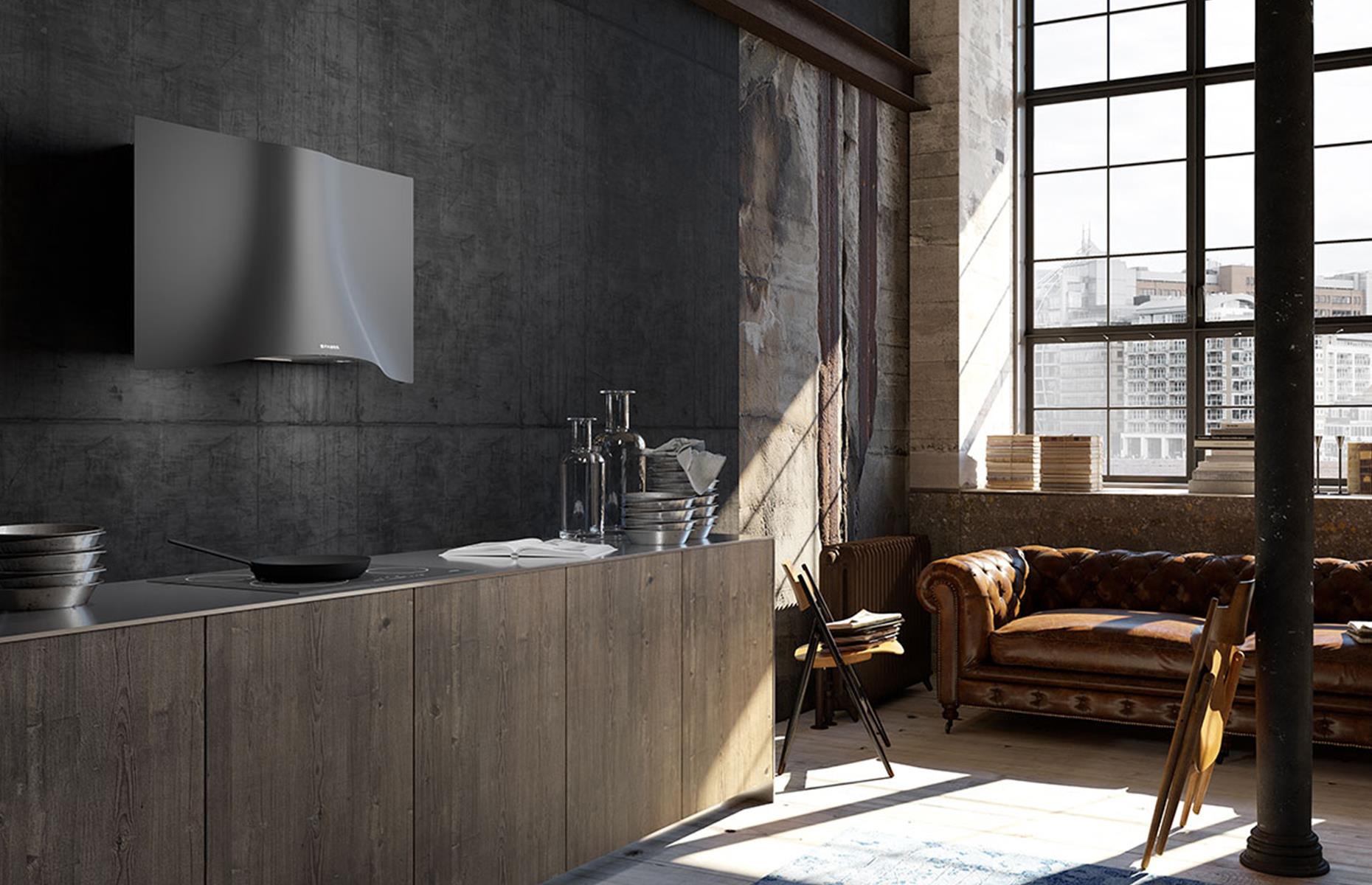 Install a statement cooker hood