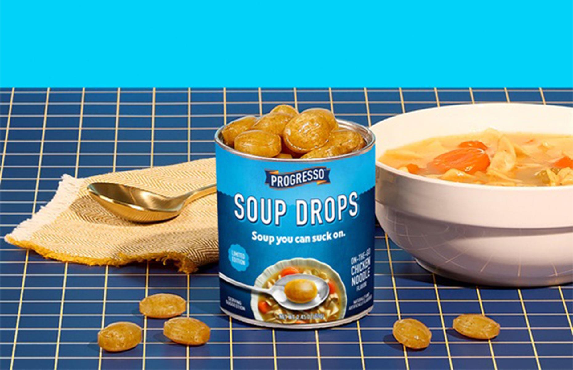 8. Progresso Soup Drops