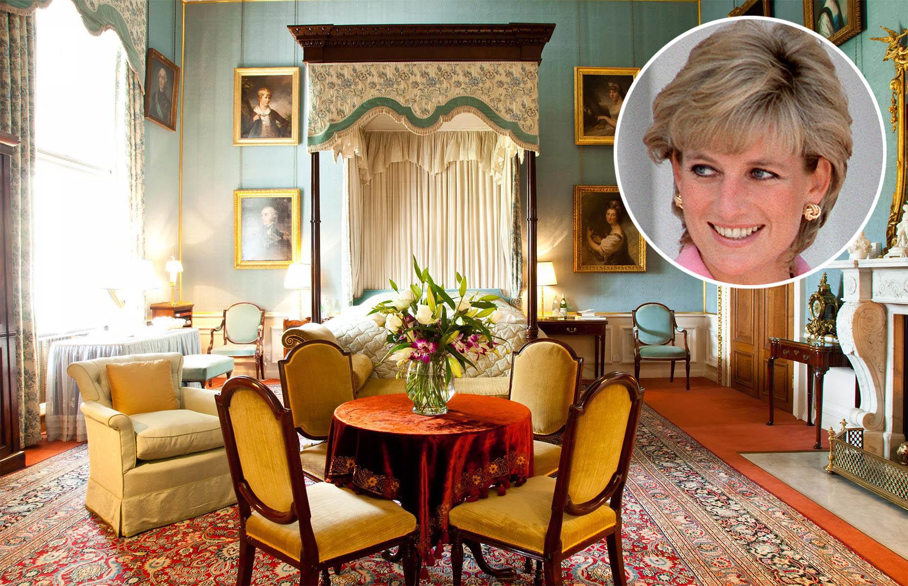 In diesen Bauten wohnte Diana