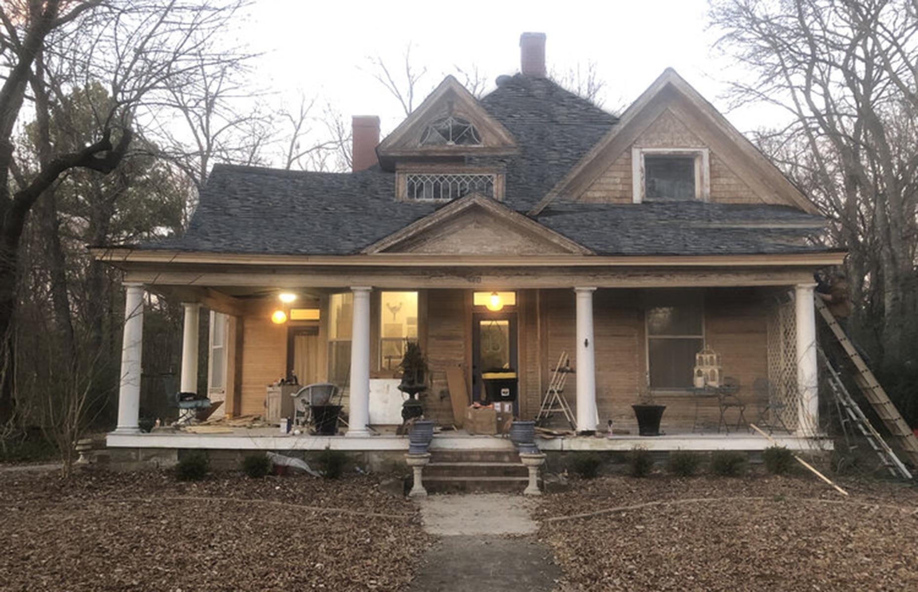 Viktorianisches Haus in Arkansas: Vorher