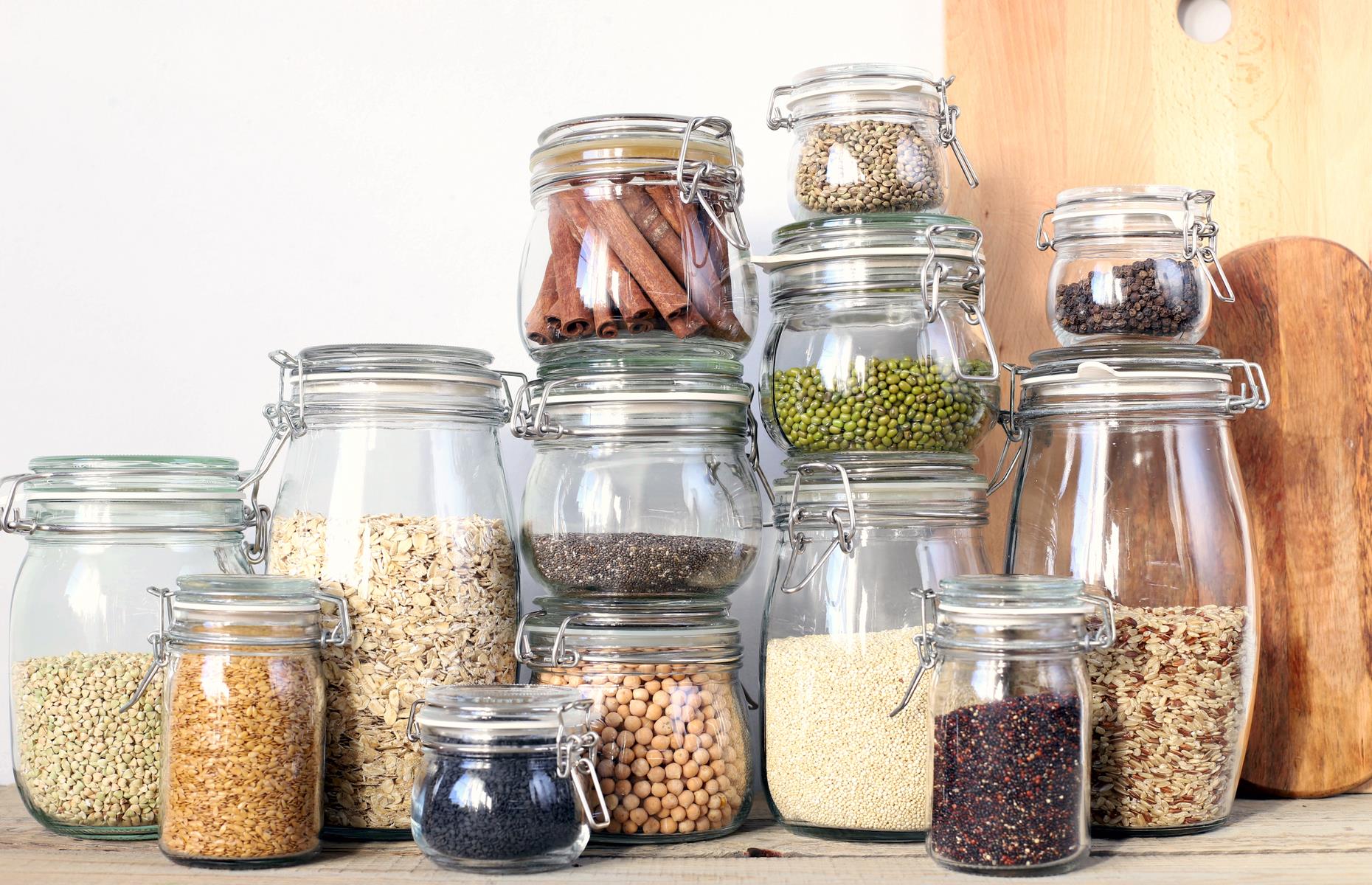 Declutter: dry goods
