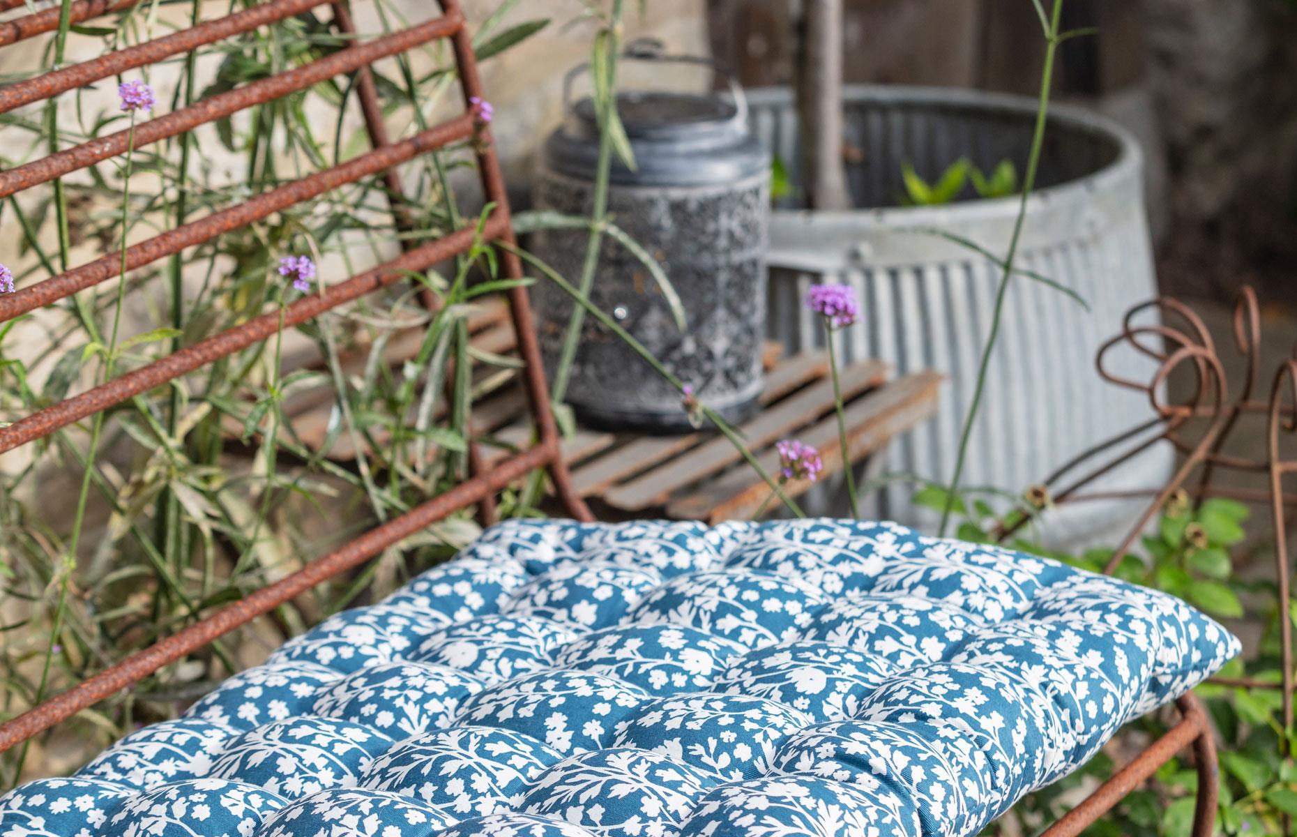 Jazz up a garden bench