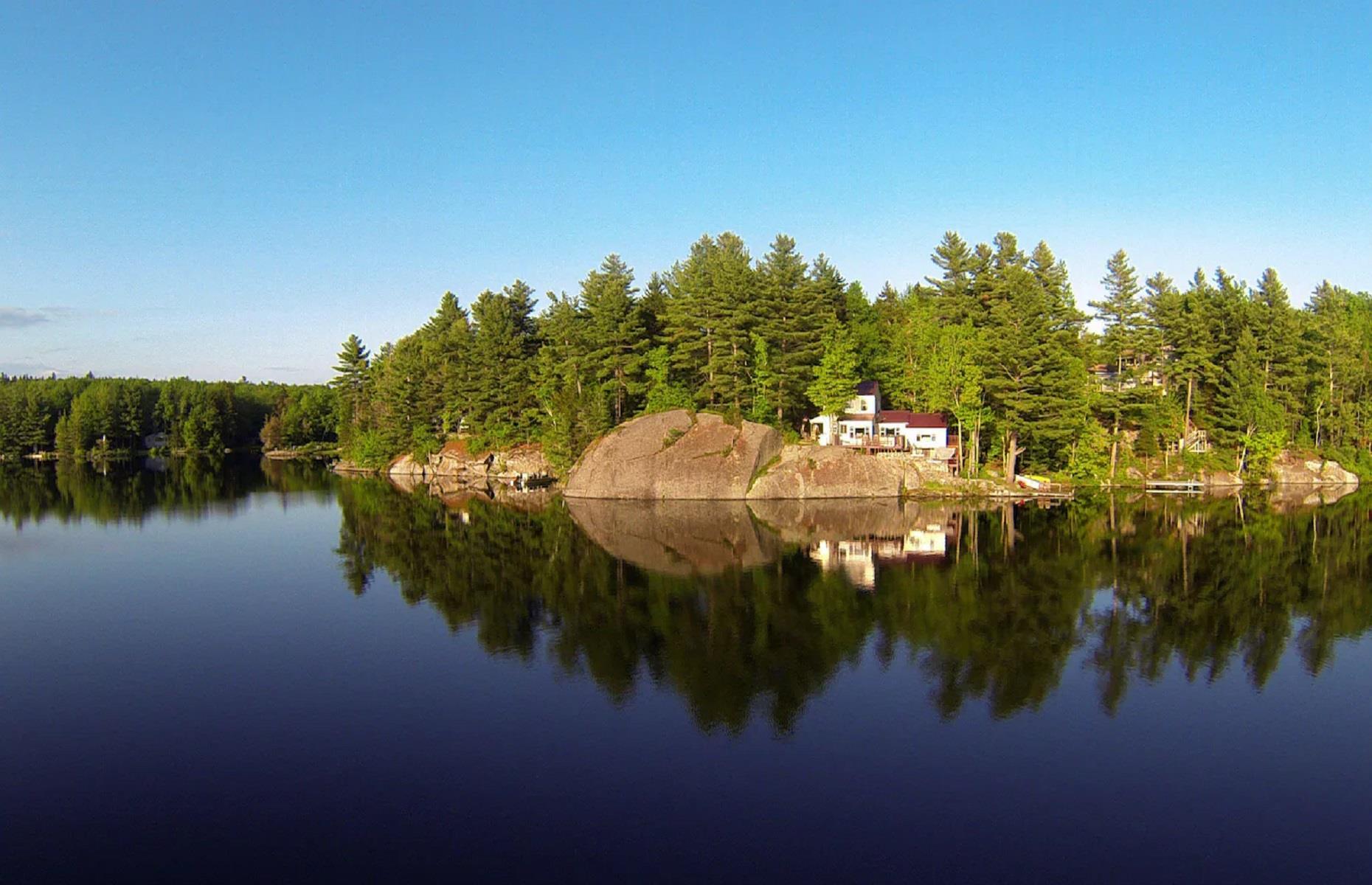 Cabaña frente al mar, New Hampshire, Estados Unidos