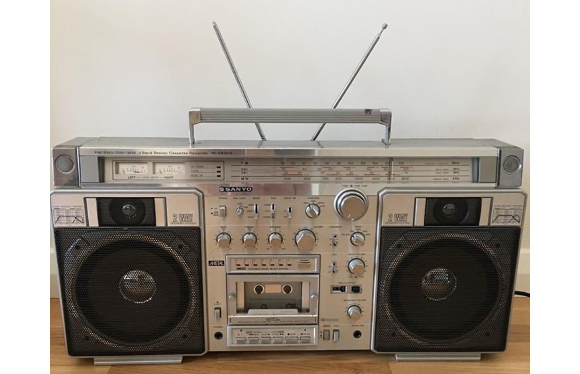 Sanyo M-X920K Stereo Boombox: $2,000
