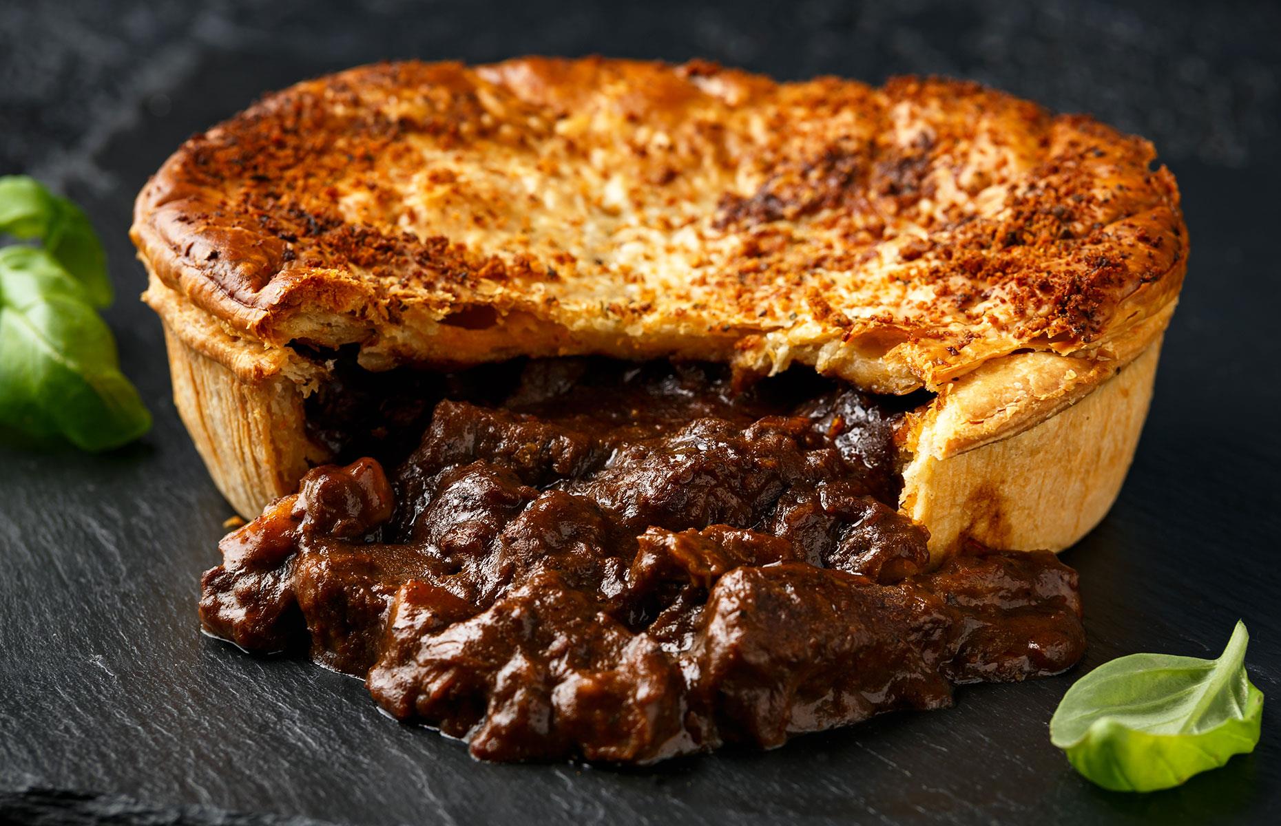 27. Steak and kidney pie