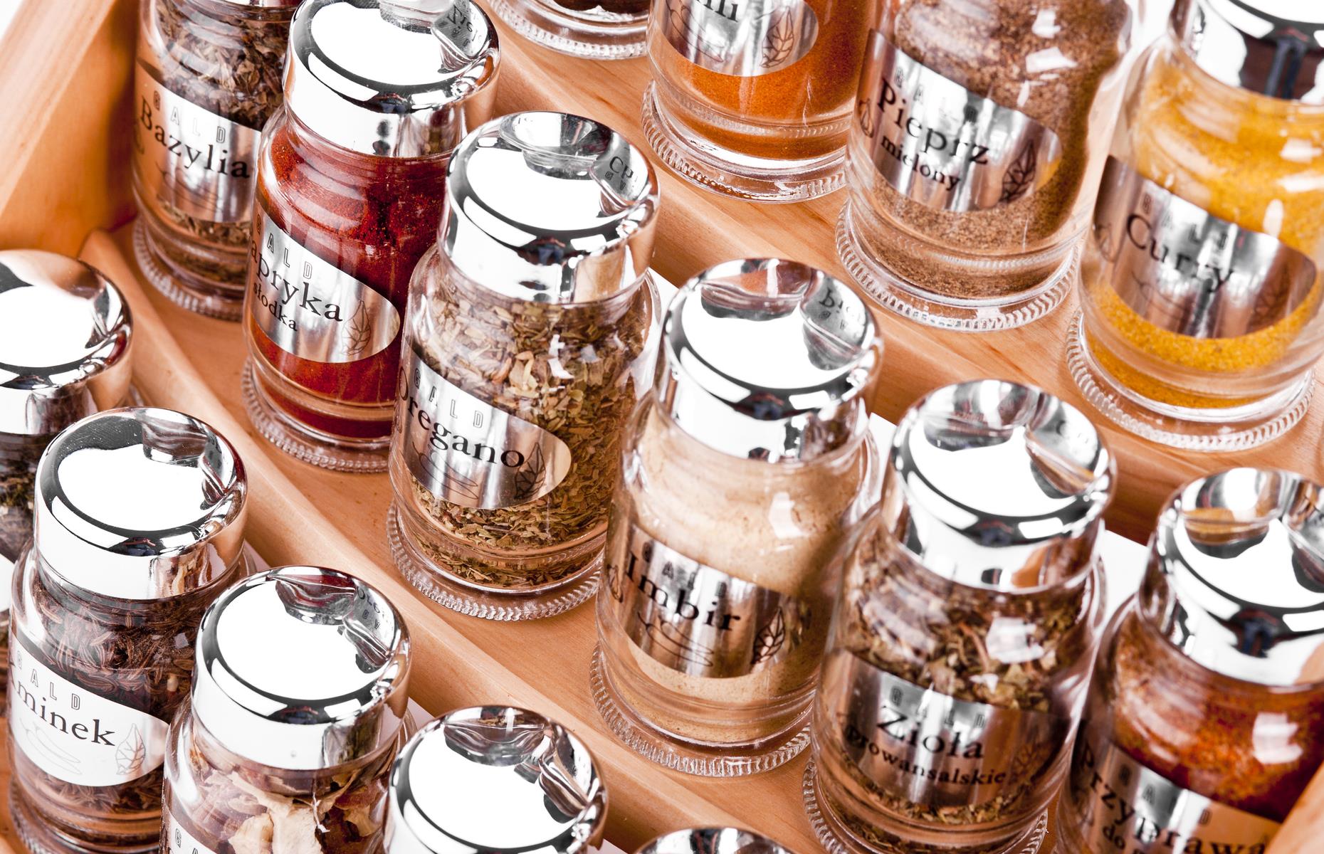 Herb and spice organiser
