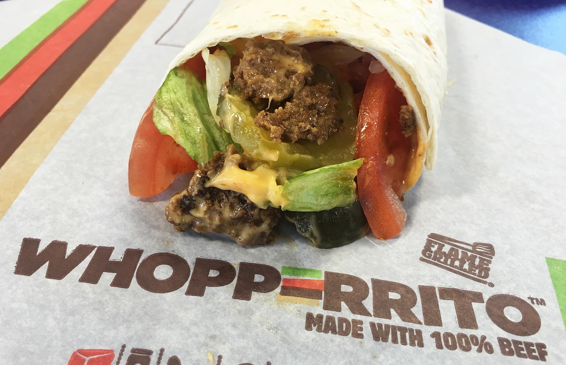 4. Whopperito, Burger King, USA