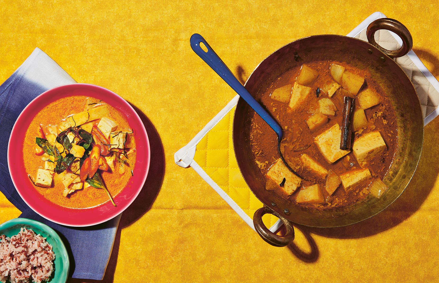 Tofu massaman curry