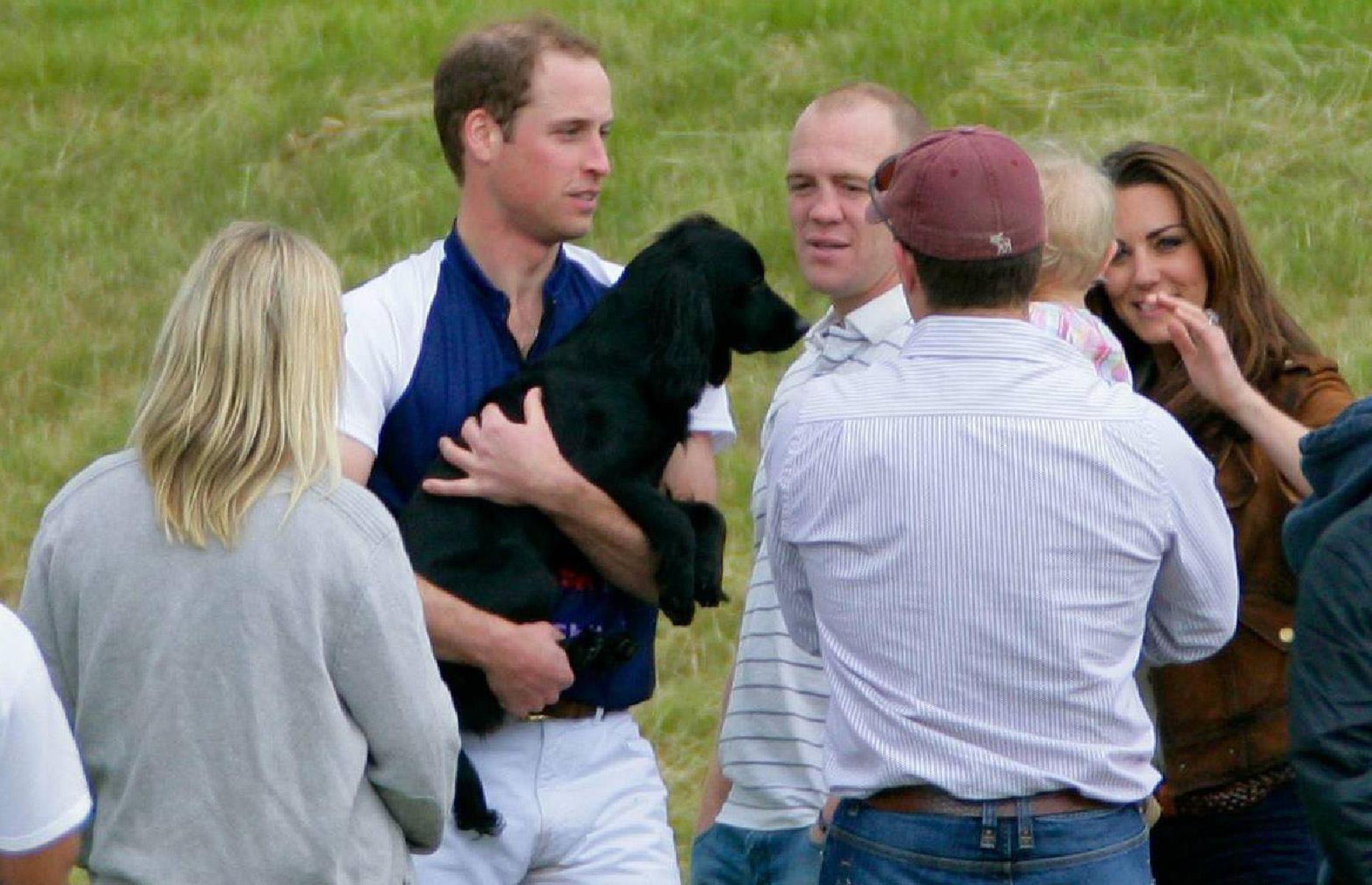 William and Kate’s first dog Lupo