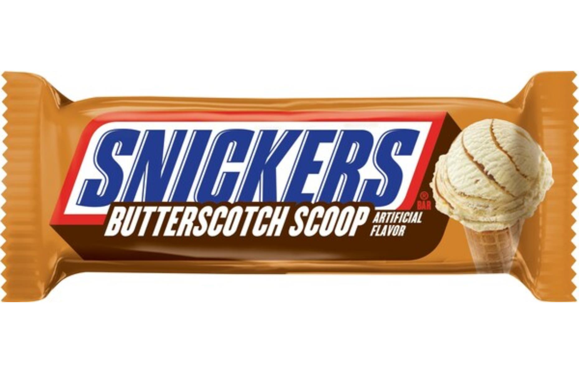 44. Snickers Butterscotch Scoop 