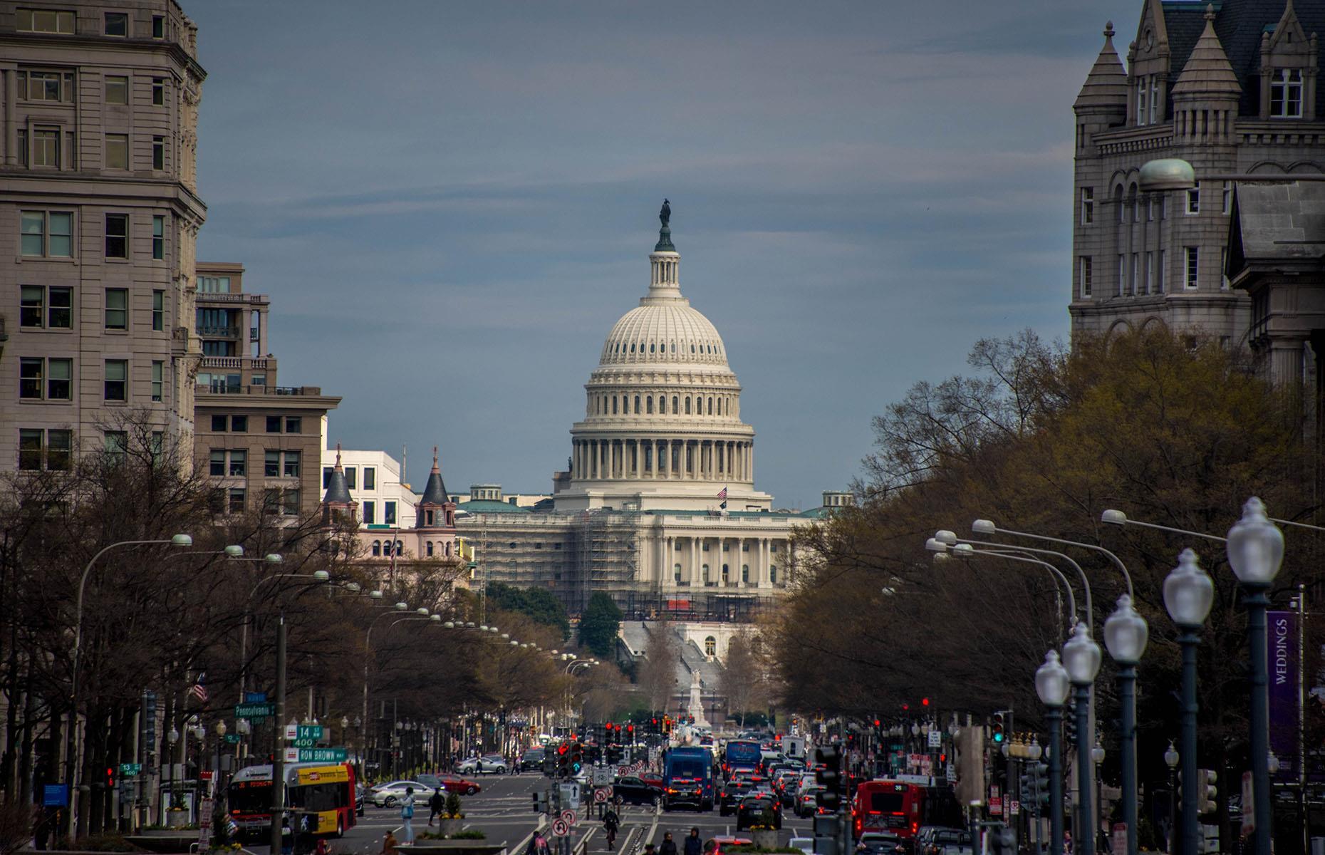 Now: Pennsylvania Avenue, Washington DC
