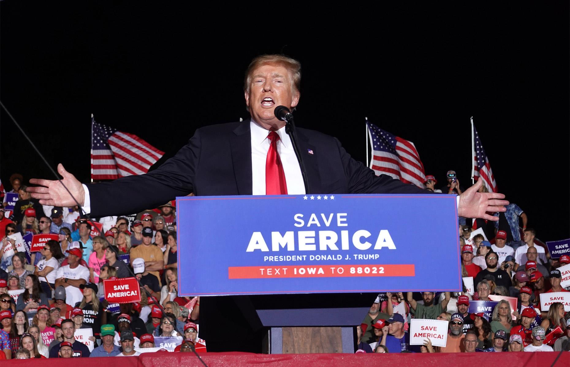 Trump's campaign rally