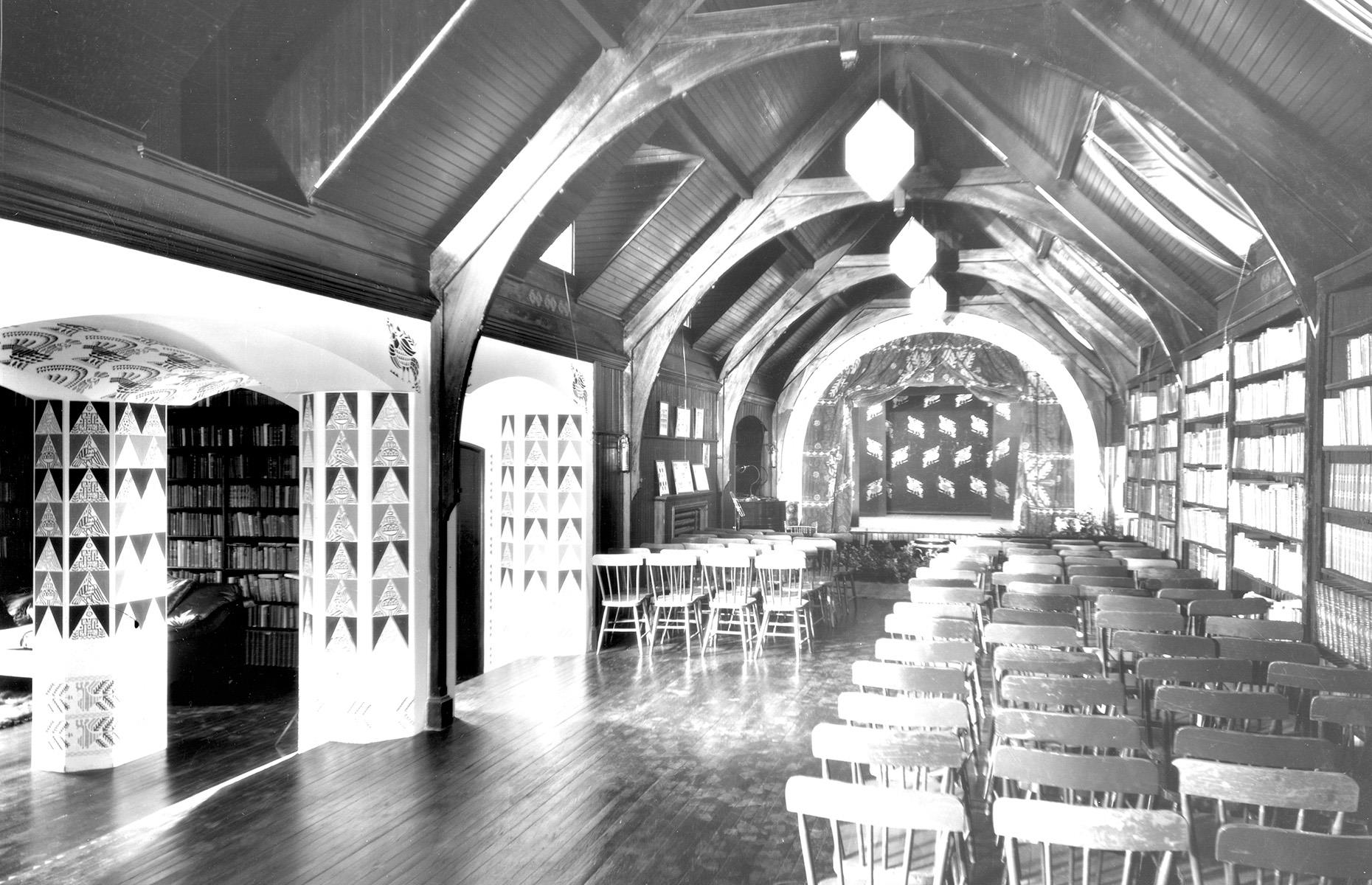 1923: the Garrett family's home theatre