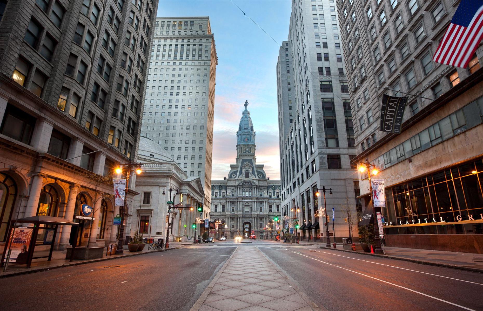 Now: North Broad Street, Philadelphia, Pennsylvania