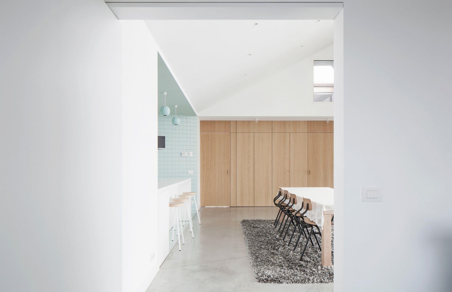 Angular brick extension, Pittem, Belgium
