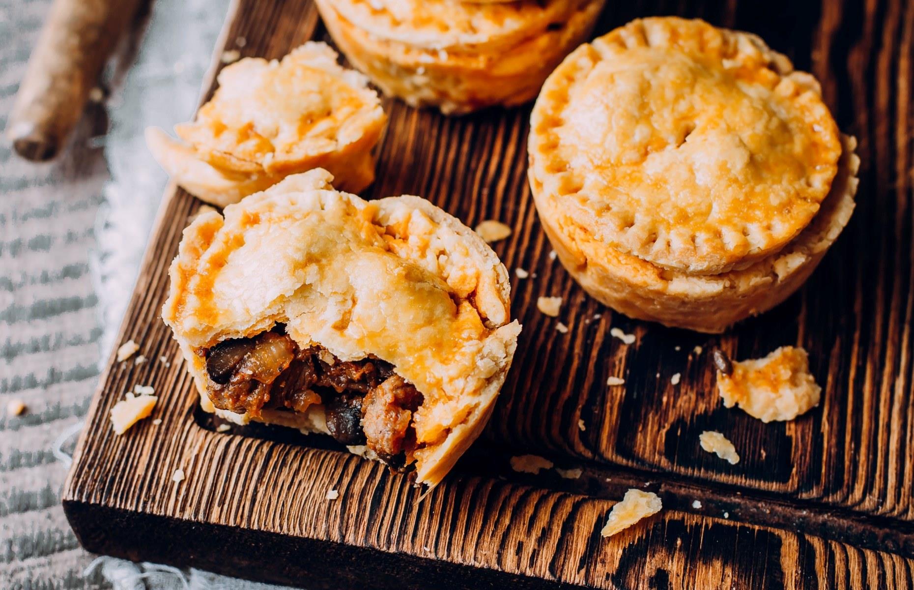 19. Pastel de carne, Australia y Nueva Zelanda