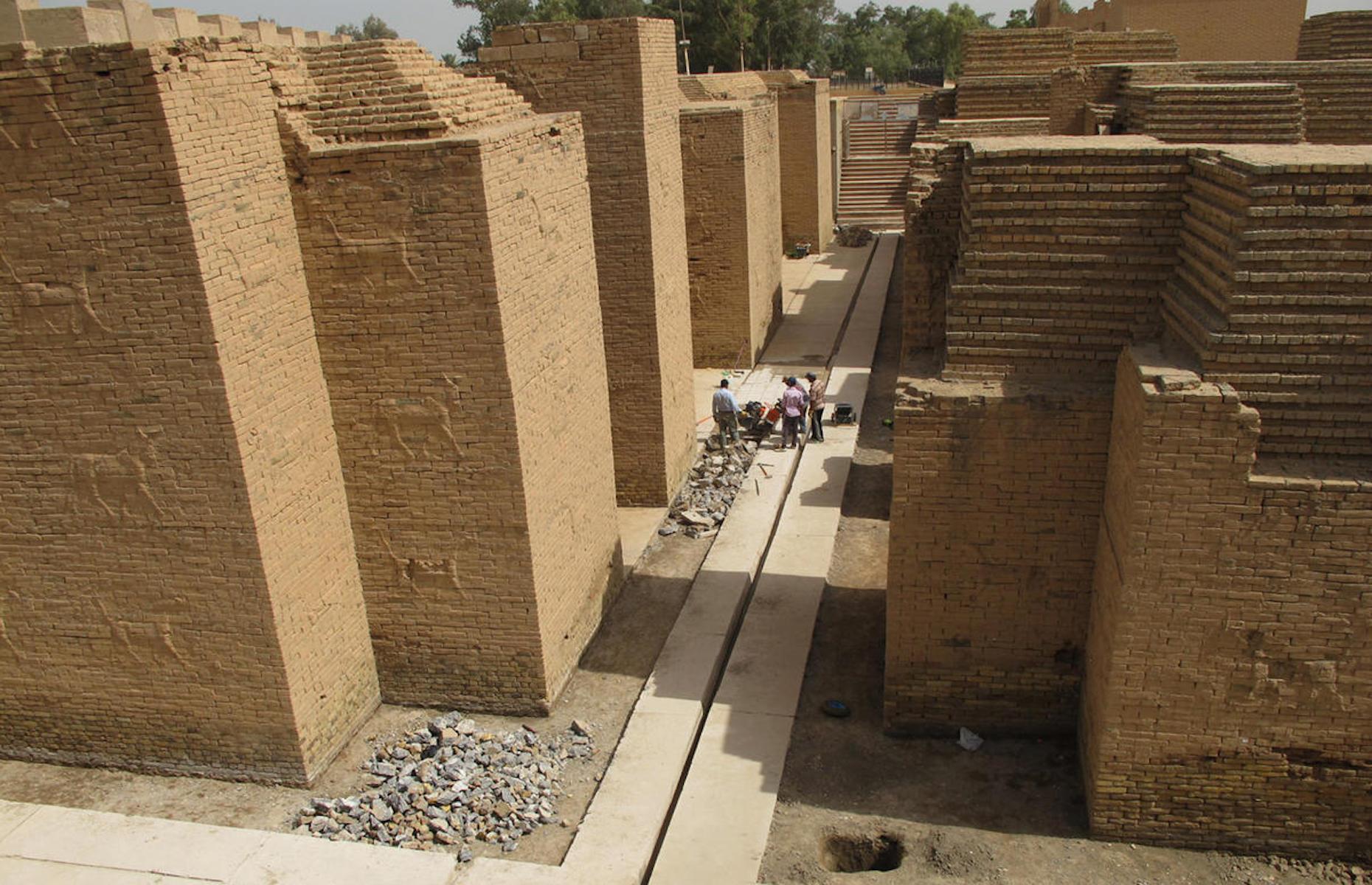 The Hanging Gardens of Babylon, Iraq