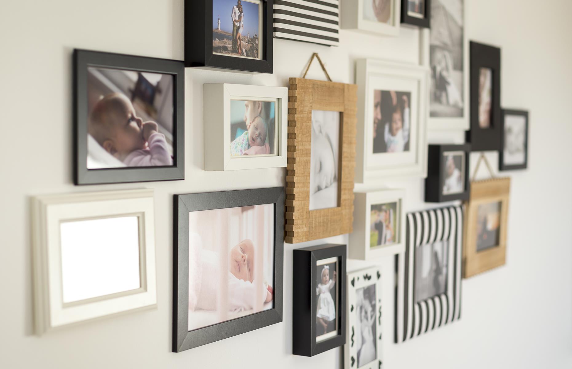 A personal gallery wall