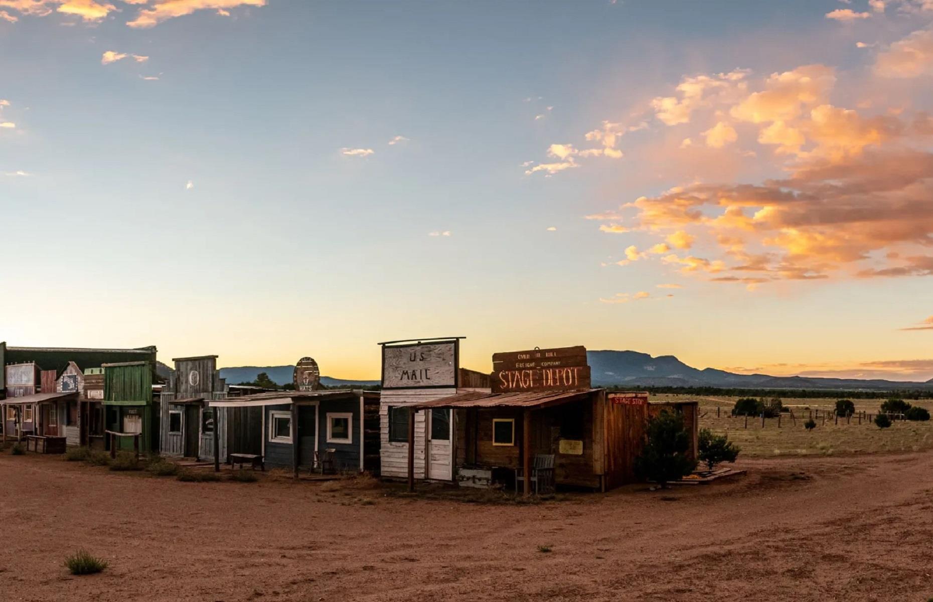 Western movie ranch, New Mexico, USA: $1.6 million