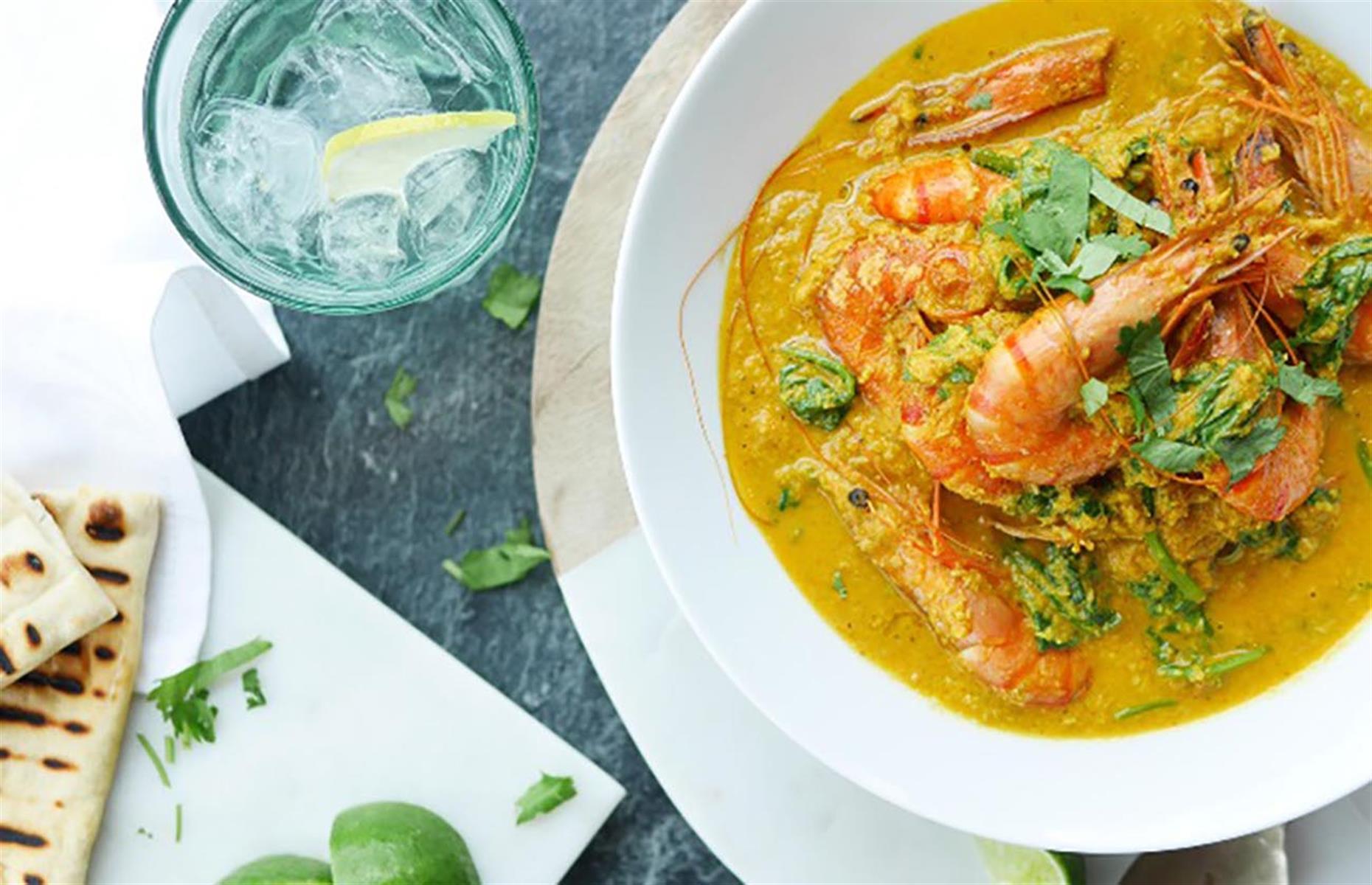 Goan prawn curry 