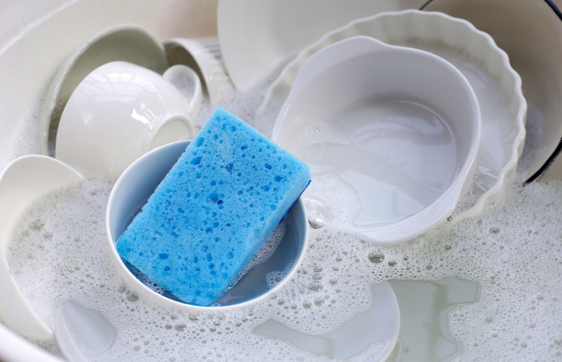29. Reusing old sponges, dish cloths and tea towels  