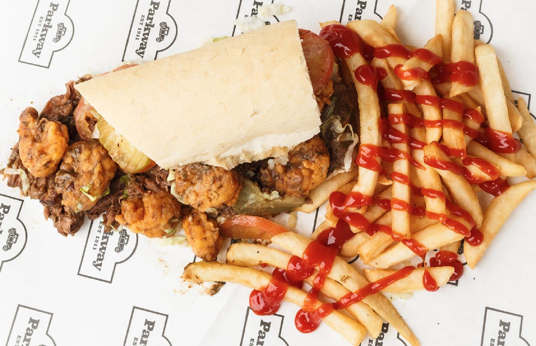 Louisiana: Parkway Bakery and Tavern, New Orleans