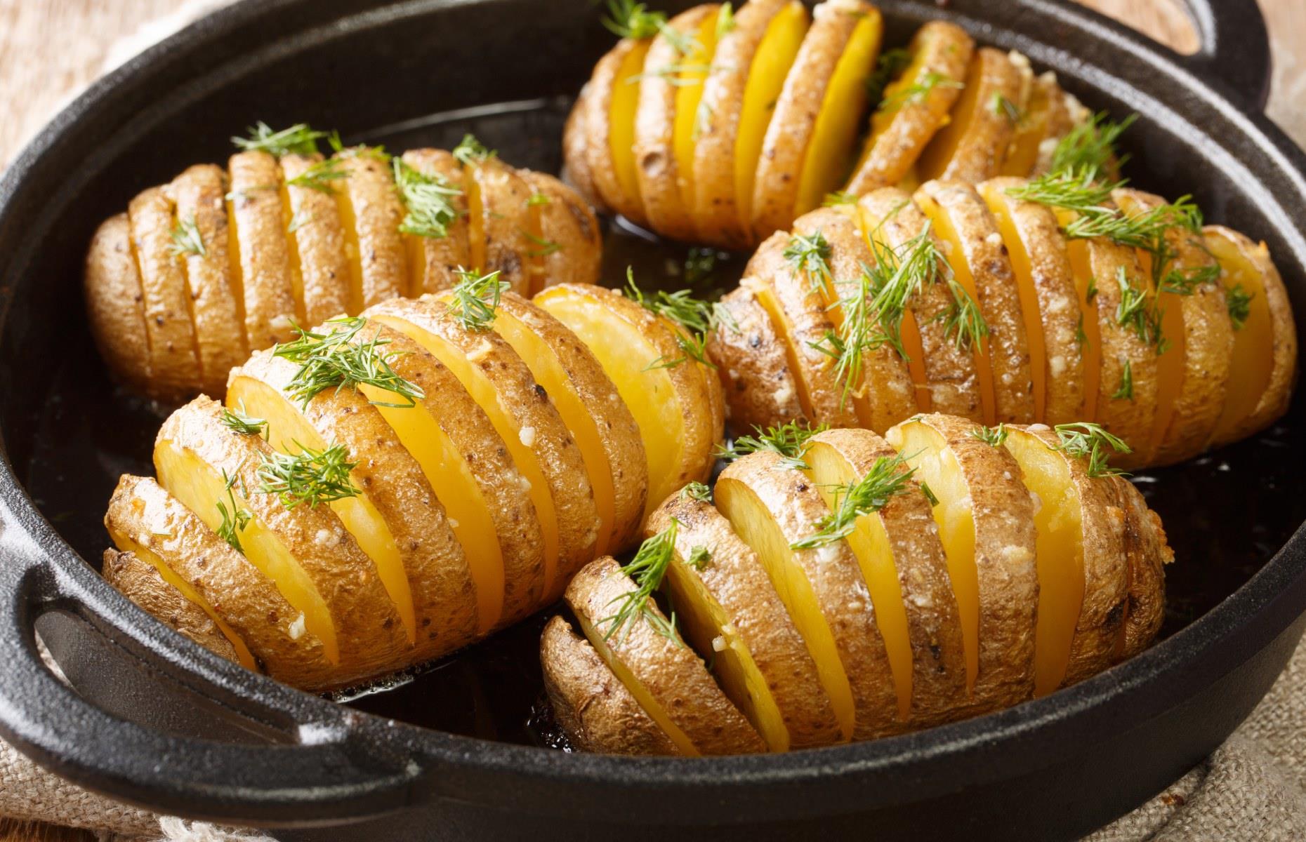 Have fun with hasselbacks