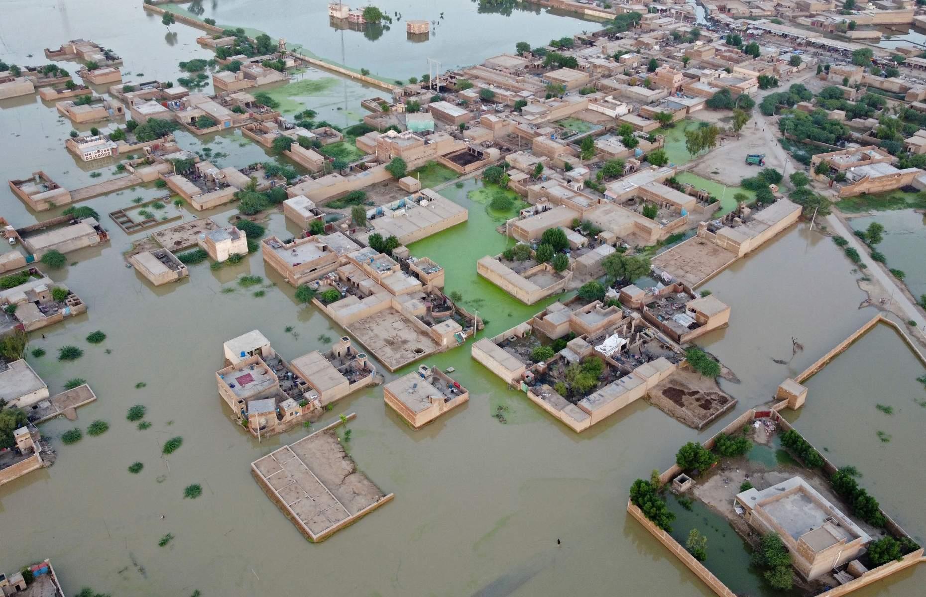 Worst flooding in Pakistan for at least a decade