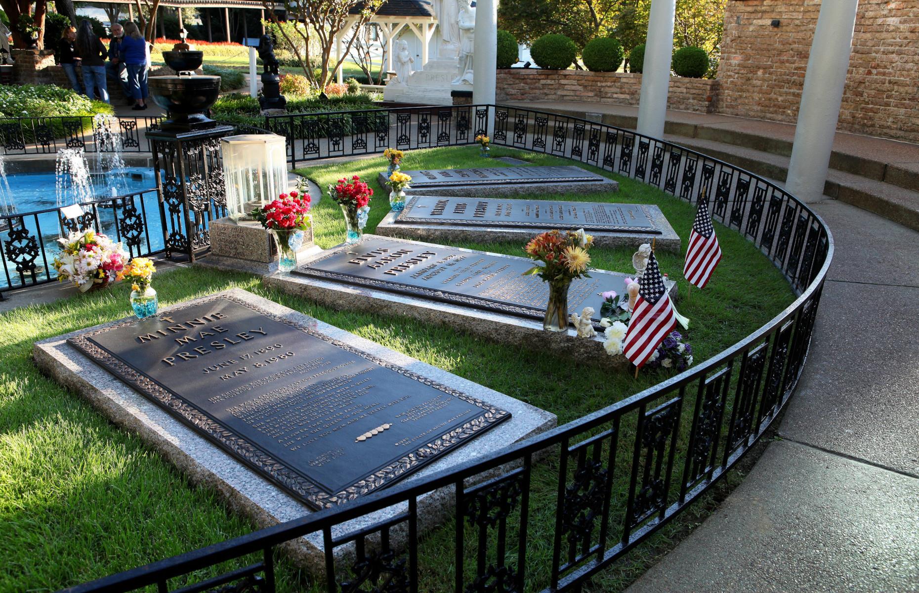 The Presleys' final resting place