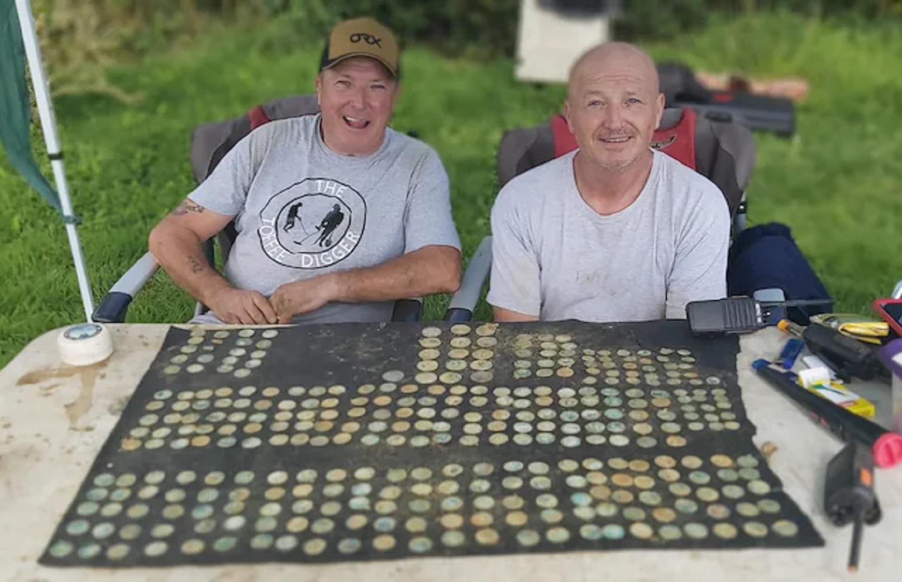 Britain's largest hoard of forged coins: unknown value