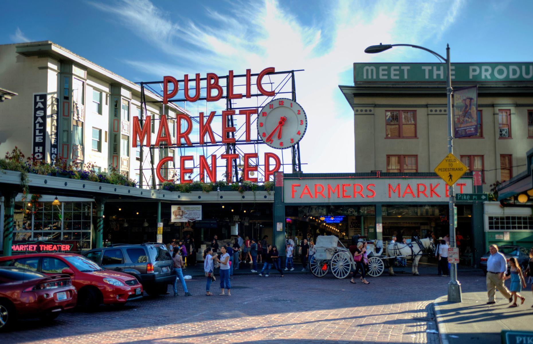 Washington: Pike Place Market, Seattle 