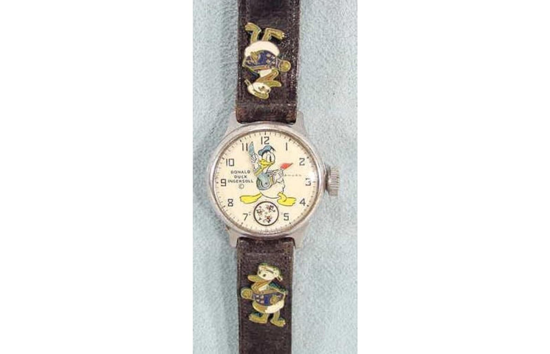 1935 Donald Duck wristwatch: $5,500 (£4.2k) 