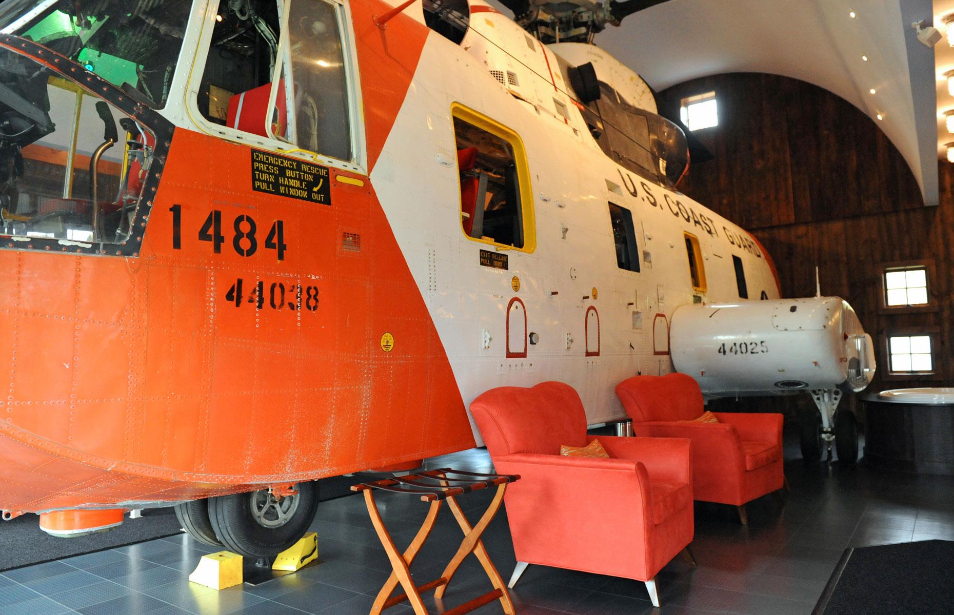 Winvian Farm Helicopter Cottage, USA – from $549 (£436) a night