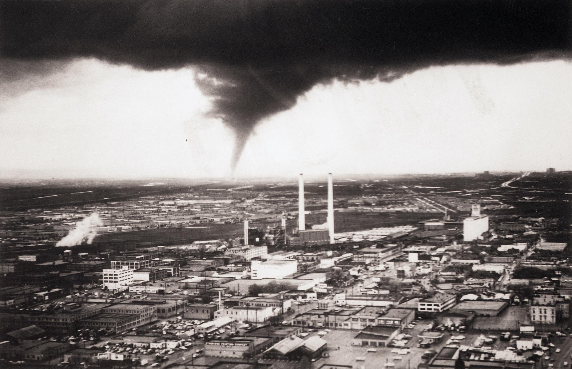 But until 1950, American weather forecasters were forbidden from talking about tornadoes