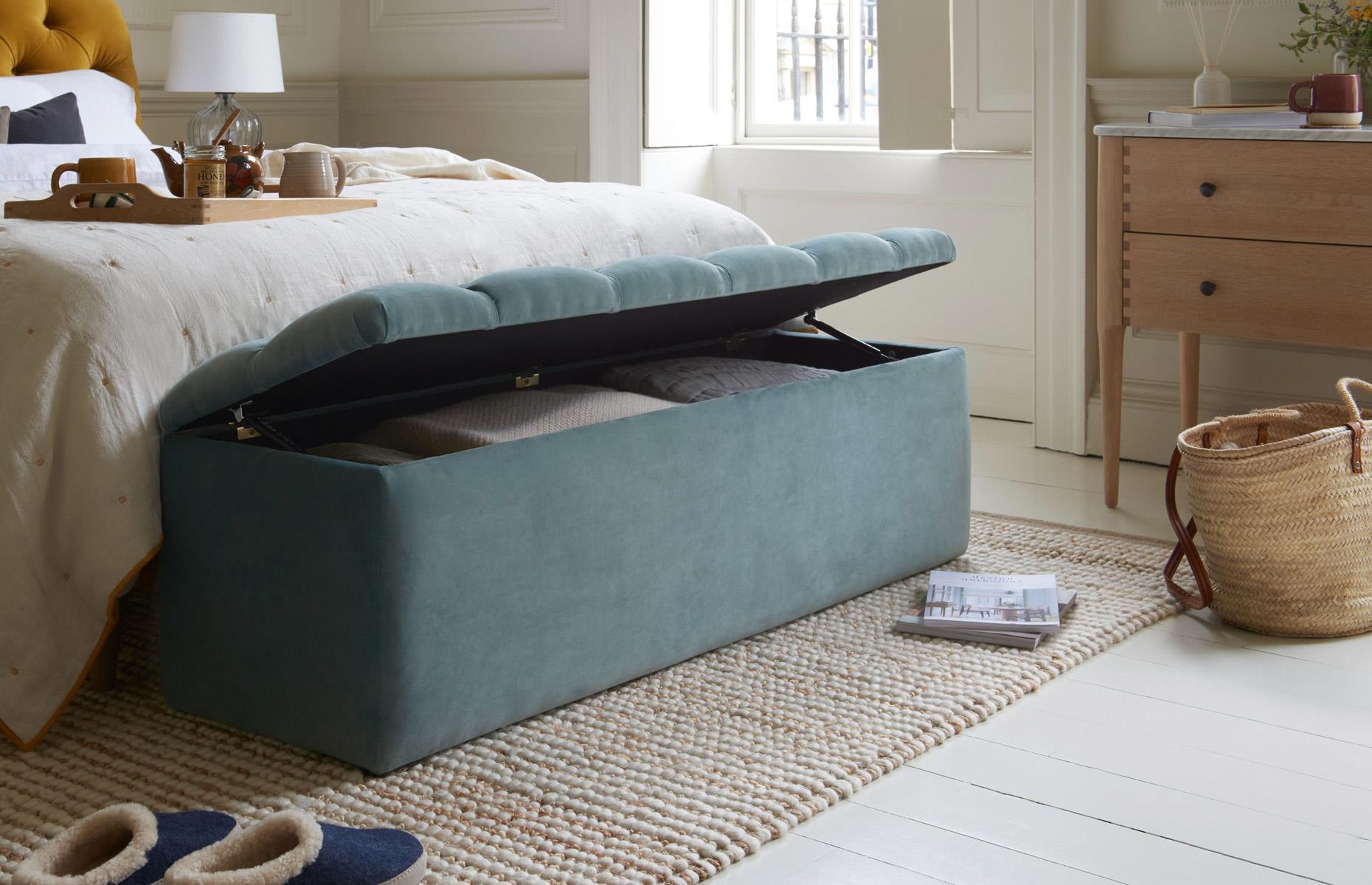 Stick with an ottoman